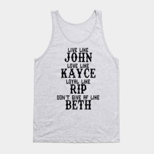 John Kayce Rip Beth Tank Top